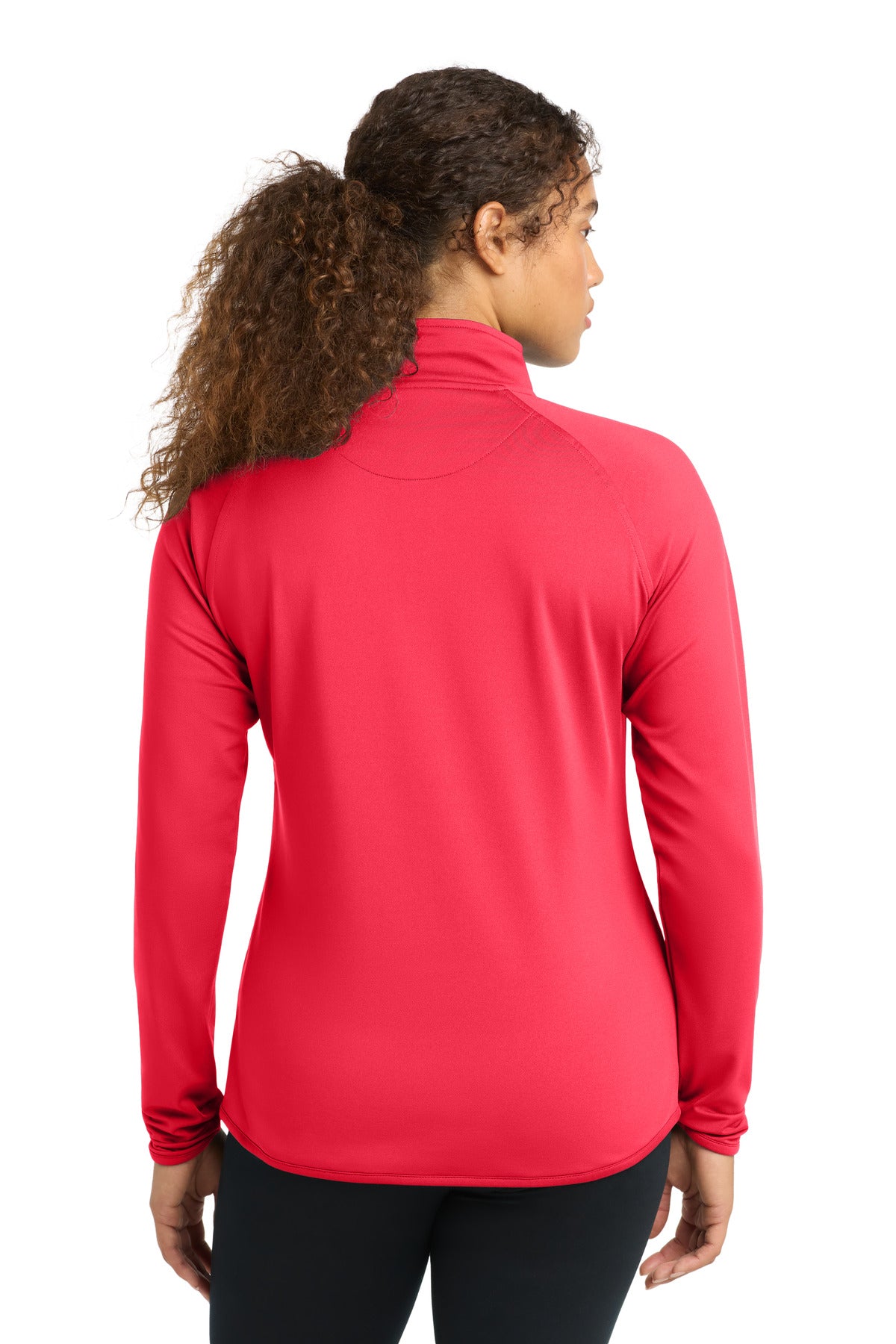 Sport-Tek Women's Sport-Wick Stretch 1/4-Zip Pullover. LST850