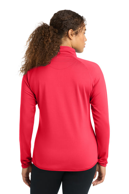 Sport-Tek Women's Sport-Wick Stretch 1/4-Zip Pullover. LST850