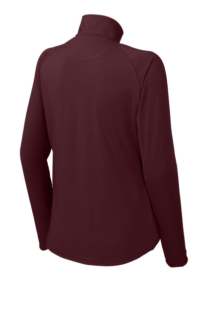 Sport-Tek Women's Sport-Wick Stretch 1/4-Zip Pullover. LST850
