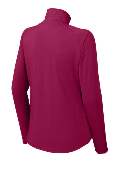 Sport-Tek Women's Sport-Wick Stretch 1/4-Zip Pullover. LST850