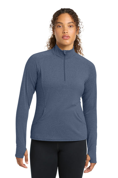 Sport-Tek Women's Sport-Wick Stretch 1/4-Zip Pullover. LST850