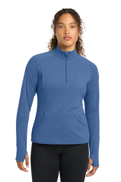 Sport-Tek Women's Sport-Wick Stretch 1/4-Zip Pullover. LST850