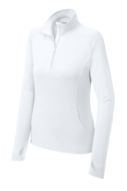 Sport-Tek Women's Sport-Wick Stretch 1/4-Zip Pullover. LST850