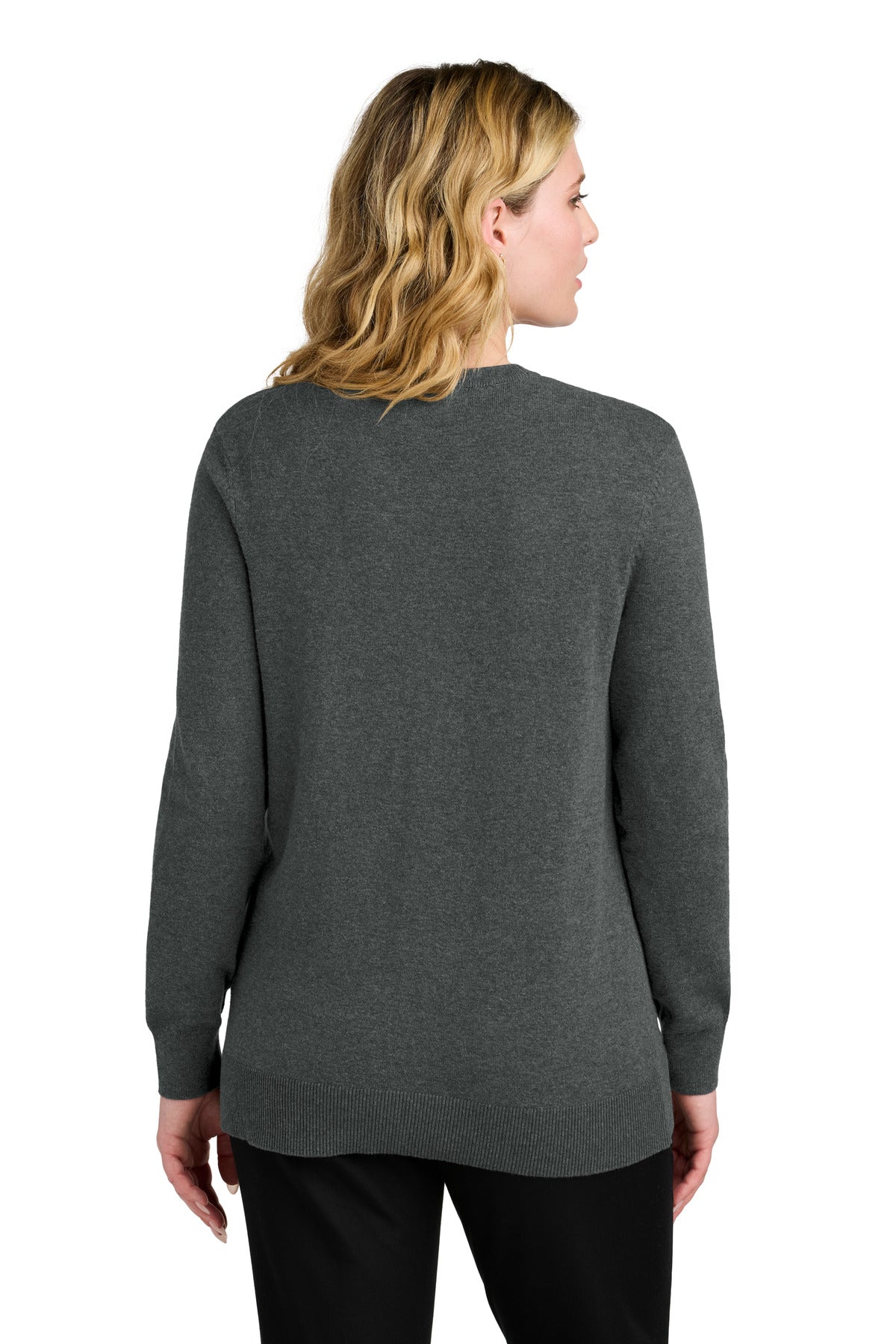 Port Authority Women's Easy Care Button-Up Cardigan Sweater LSW4150