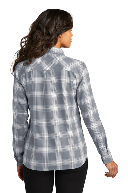 Port Authority Women's Plaid Flannel Shirt LW669