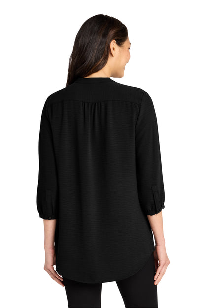 Port Authority Women's 3/4-Sleeve Textured Crepe Tunic LW713