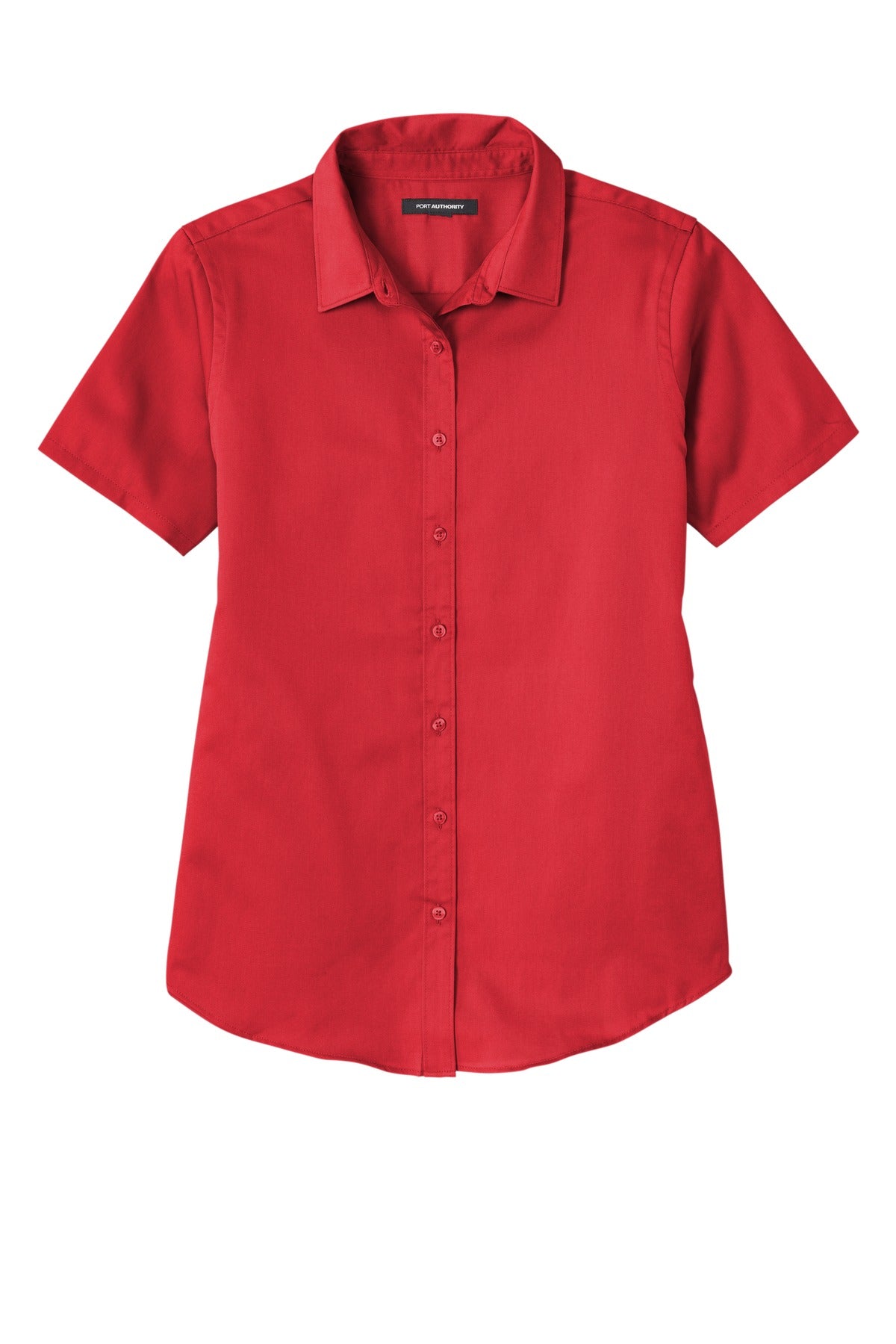 Port Authority Women's Short Sleeve SuperPro ReactTwill Shirt. LW809