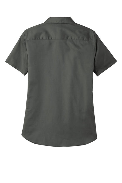 Port Authority Women's Short Sleeve SuperPro ReactTwill Shirt. LW809