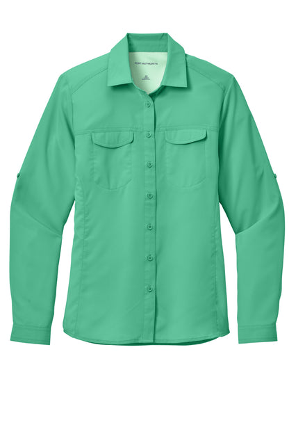 Port Authority Women's Long Sleeve UV Daybreak Shirt LW960