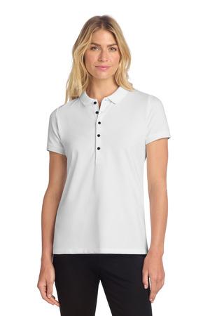 Mercer+Mettle Women's Stretch Heavyweight Pique Polo MM1001