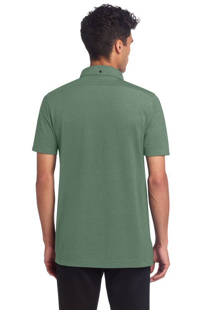Mercer+Mettle Stretch Pique Full-Button Polo MM1006