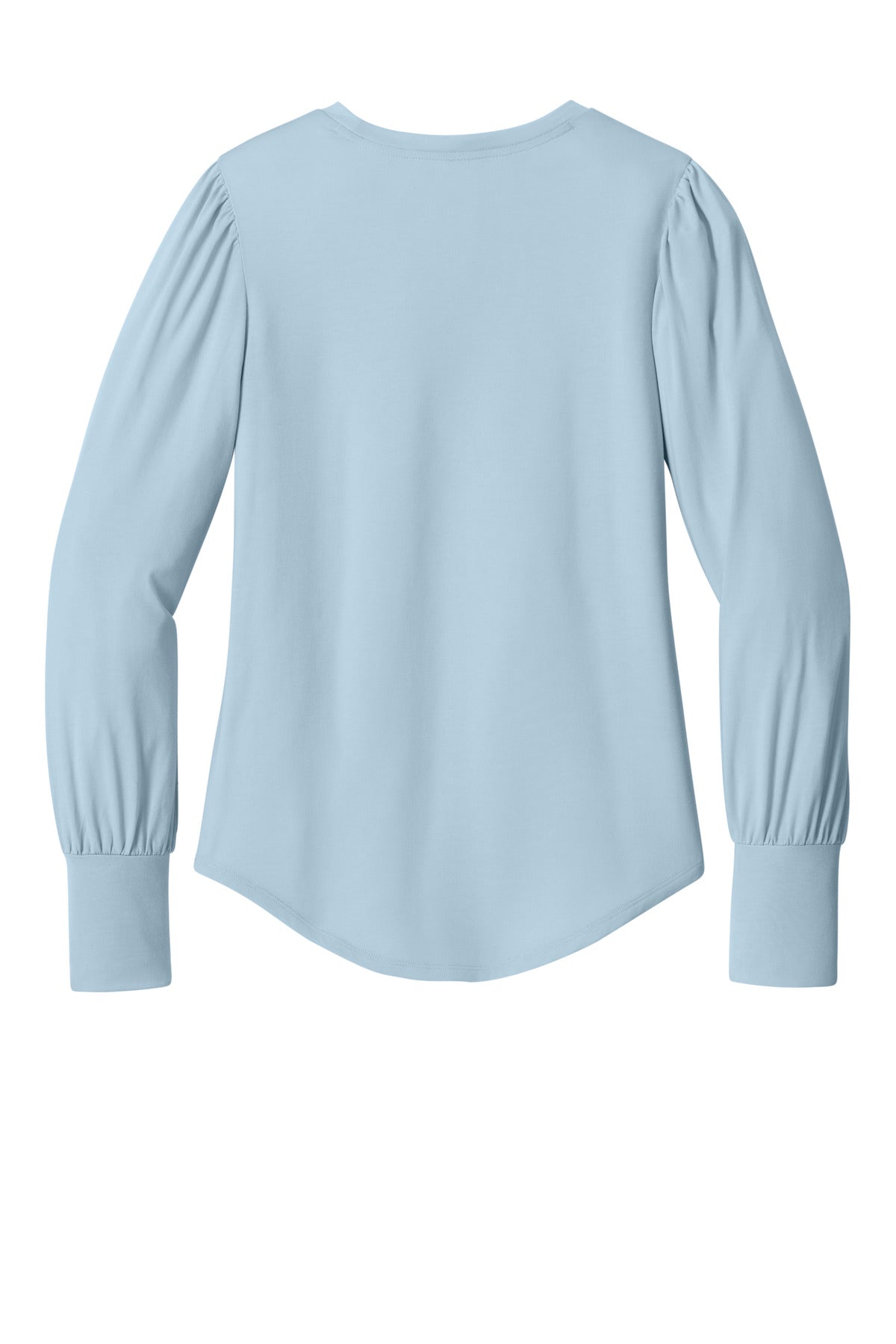 Mercer+Mettle Women's Stretch Jersey Long Sleeve Blouson Top MM1019