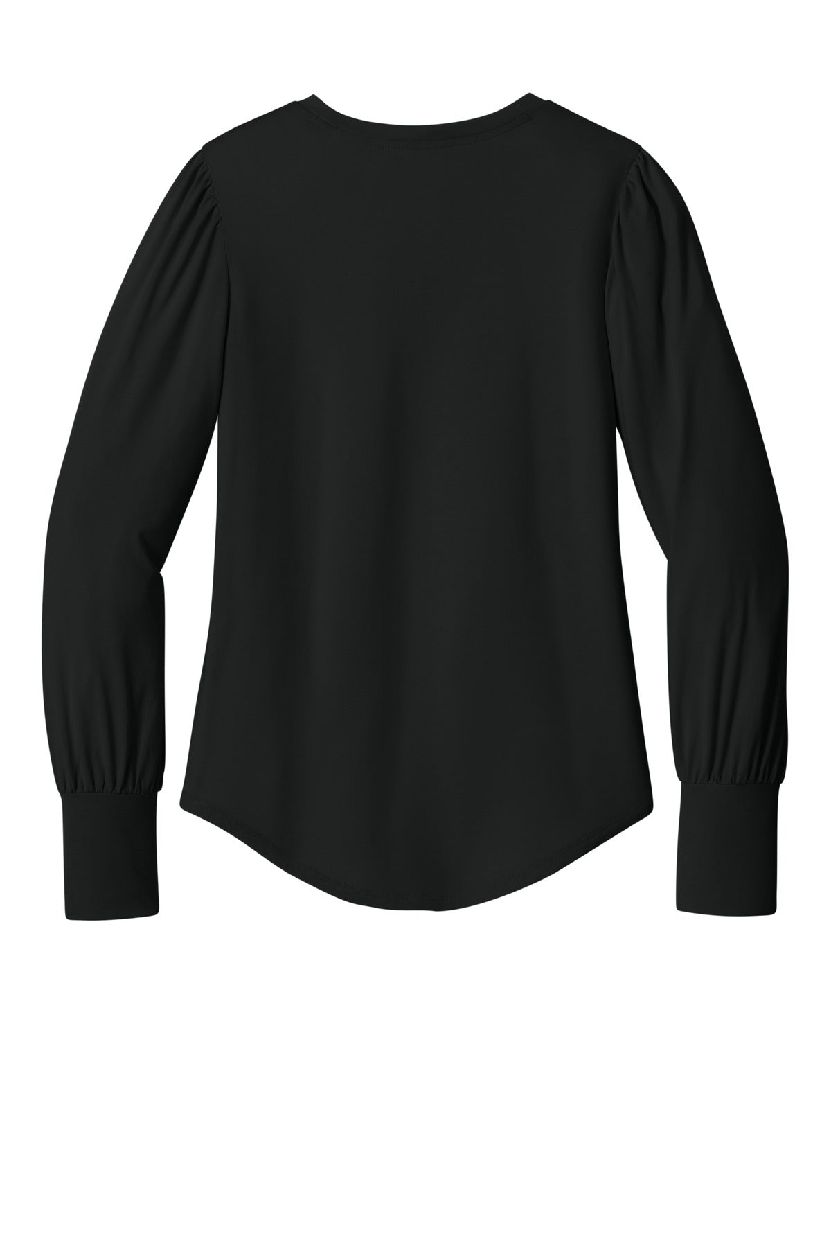 Mercer+Mettle Women's Stretch Jersey Long Sleeve Blouson Top MM1019