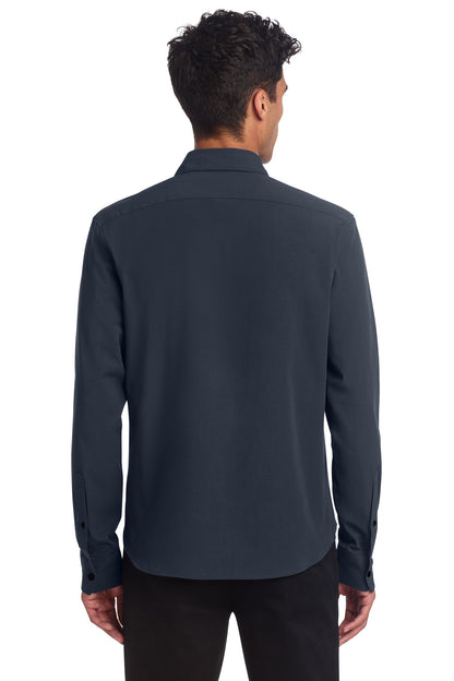 Mercer+Mettle Long Sleeve Stretch Woven Shirt MM2000