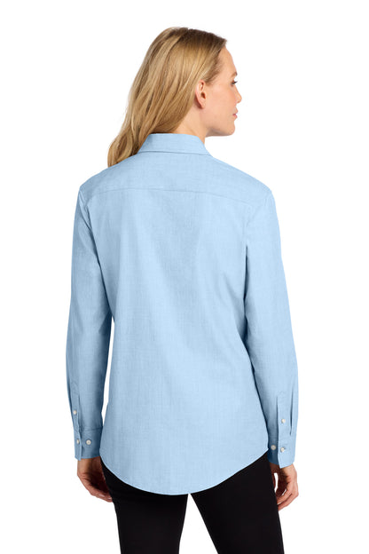 Mercer+Mettle Women's Long Sleeve Stretch Woven Shirt MM2001