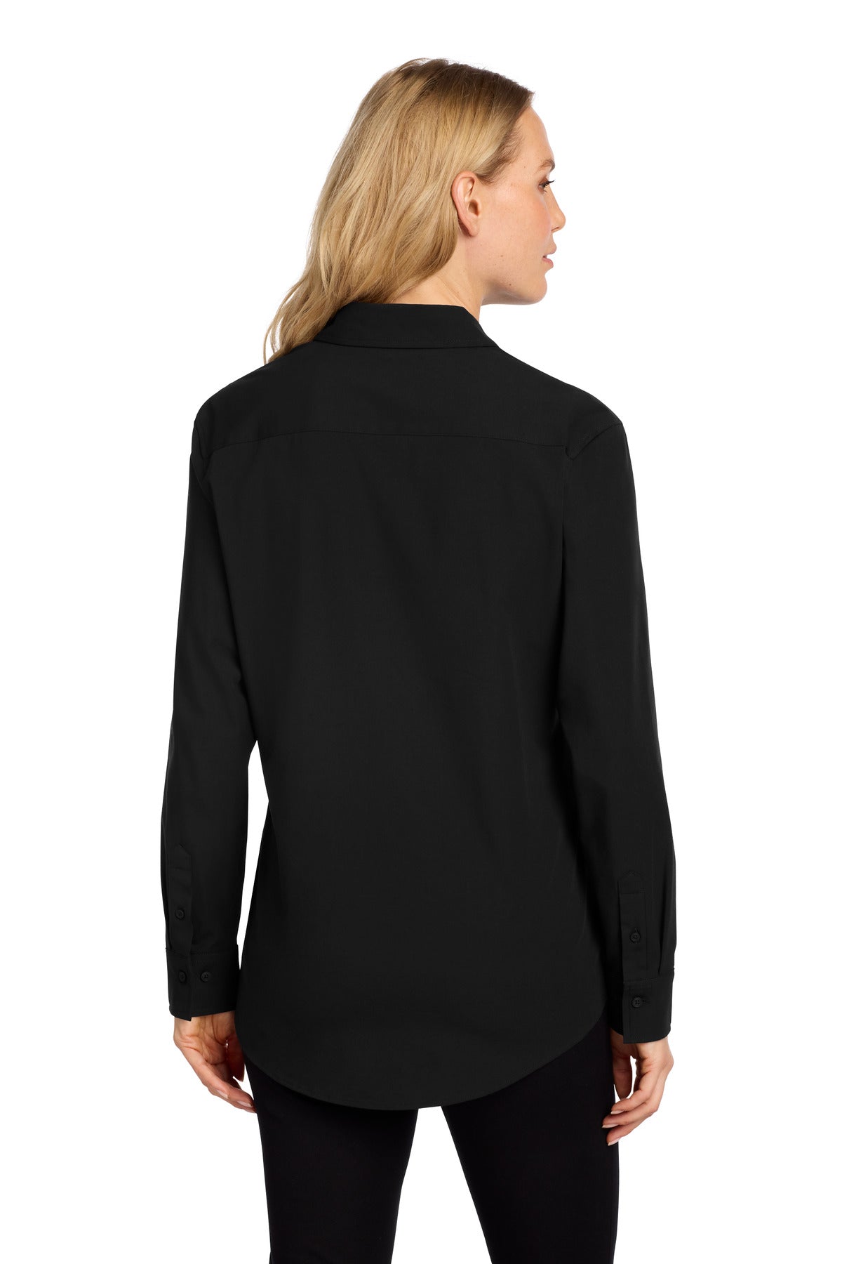 Mercer+Mettle Women's Long Sleeve Stretch Woven Shirt MM2001
