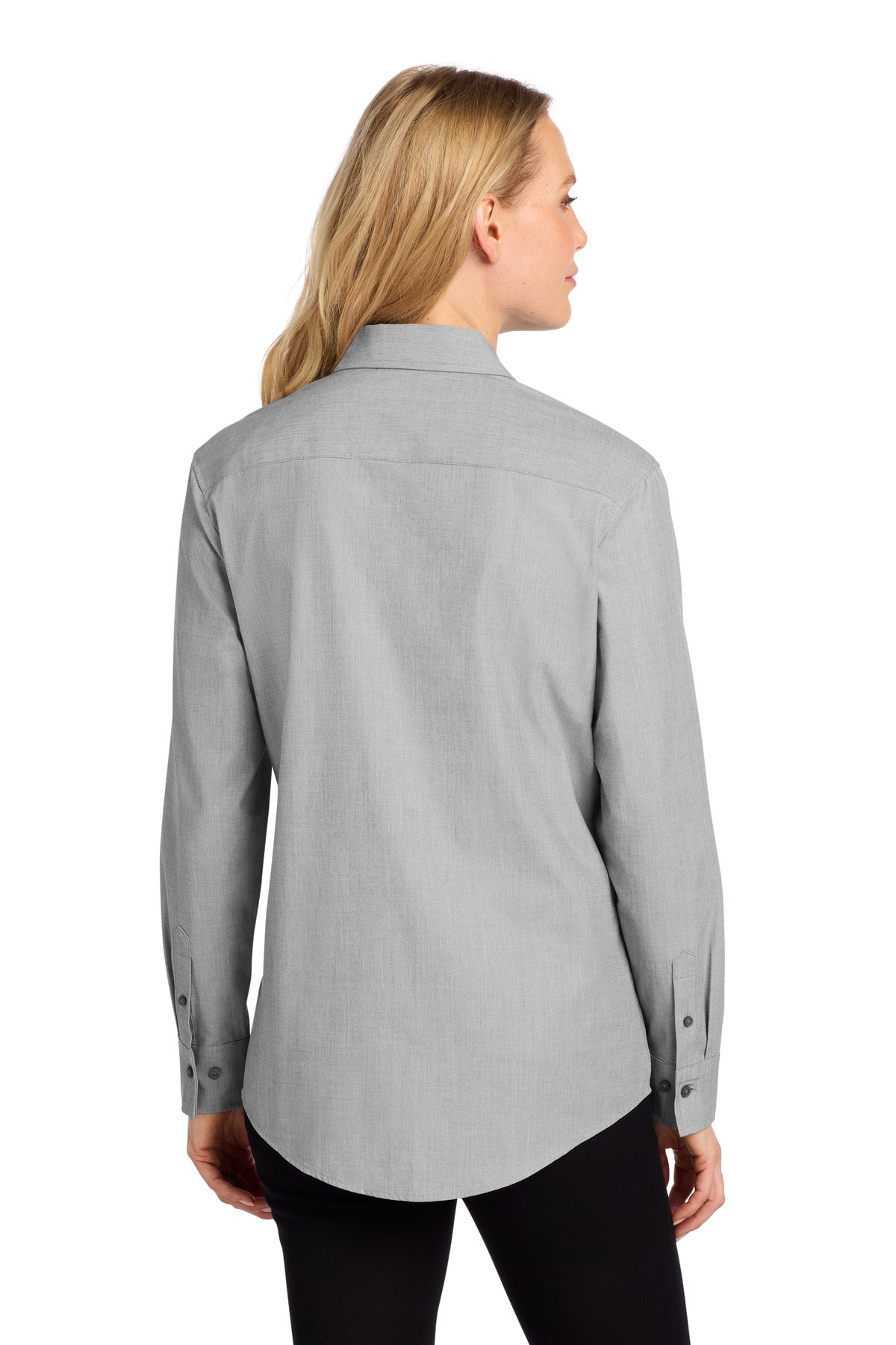Mercer+Mettle Women's Long Sleeve Stretch Woven Shirt MM2001