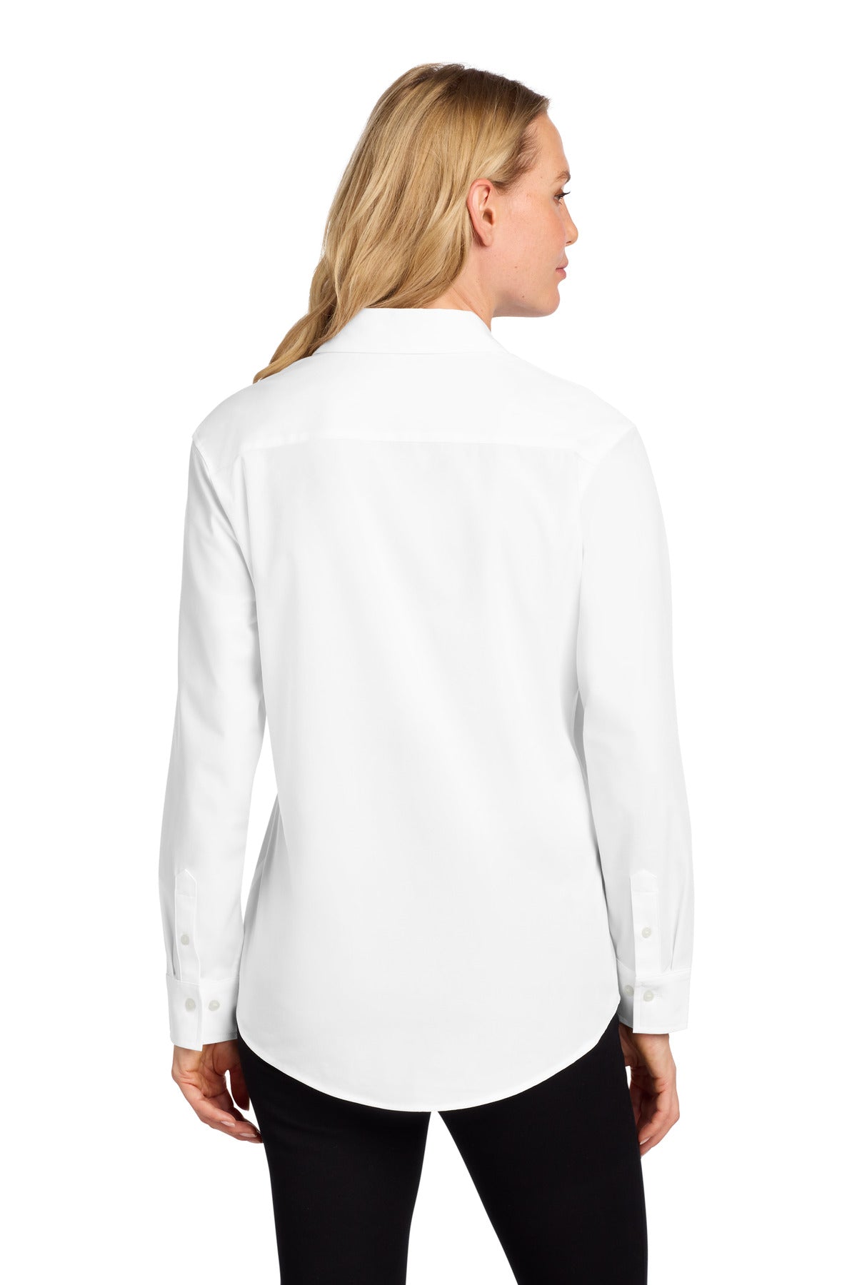 Mercer+Mettle Women's Long Sleeve Stretch Woven Shirt MM2001