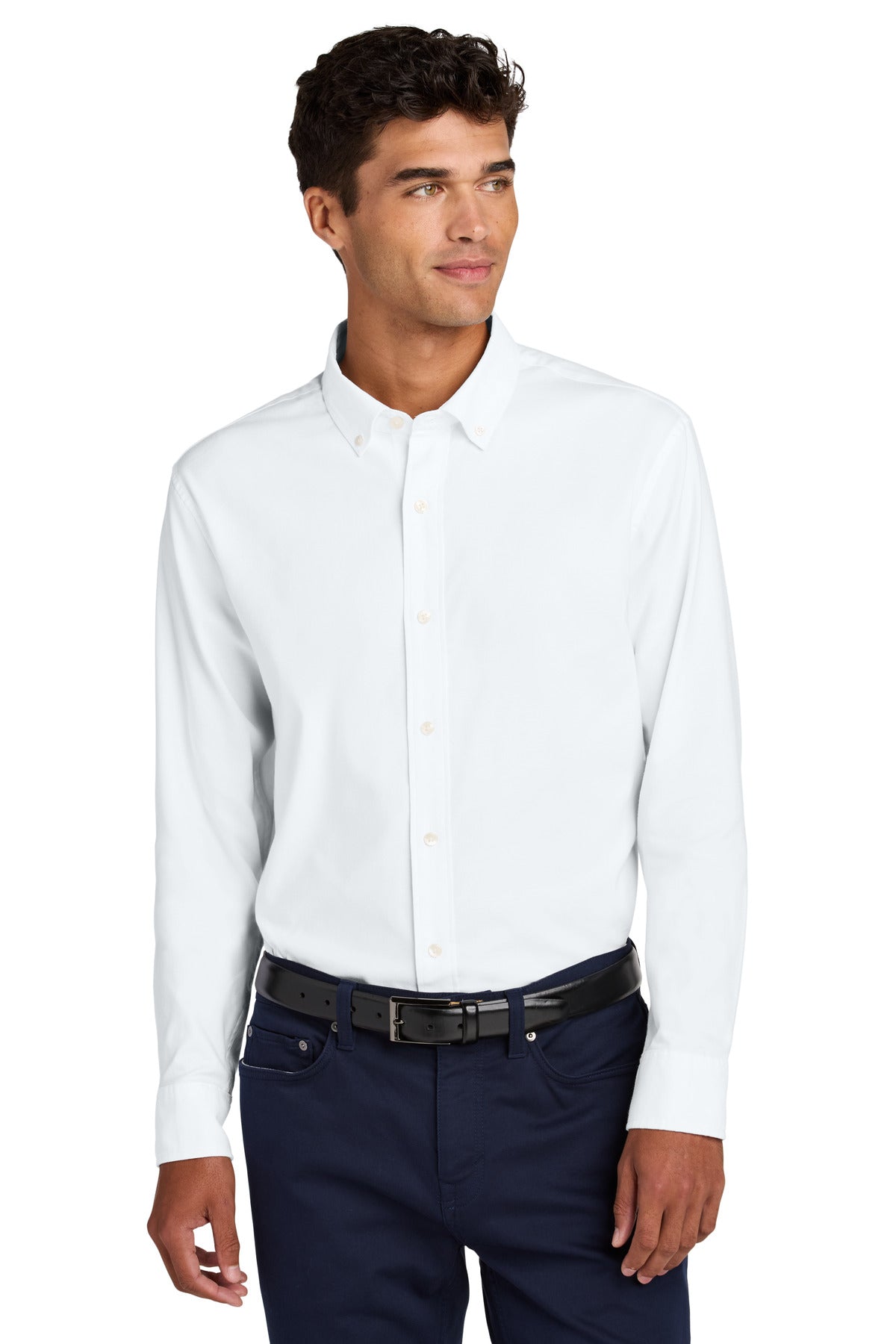 Mercer+Mettle Long Sleeve Modern Oxford Shirt MM2002