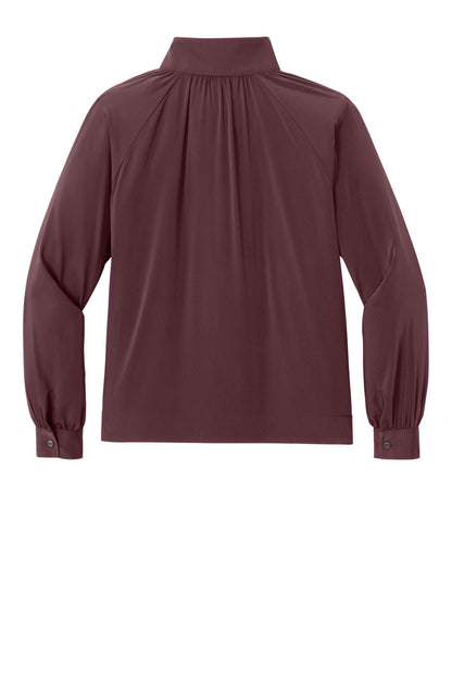 Mercer+Mettle Women's Long Sleeve Buttery Soft Popover Blouse MM2019
