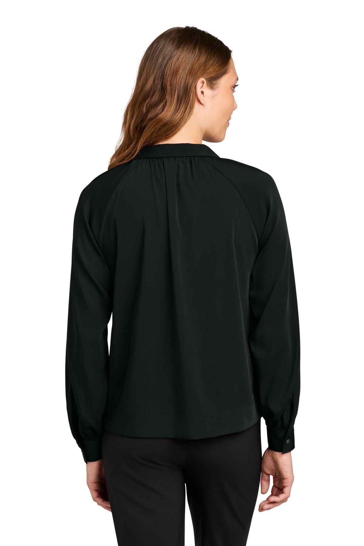 Mercer+Mettle Women's Long Sleeve Buttery Soft Popover Blouse MM2019
