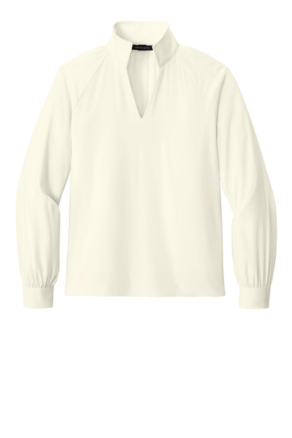Mercer+Mettle Women's Long Sleeve Buttery Soft Popover Blouse MM2019