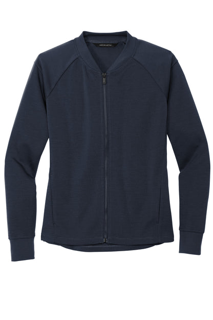Mercer+Mettle Women's Double-Knit Bomber MM3001