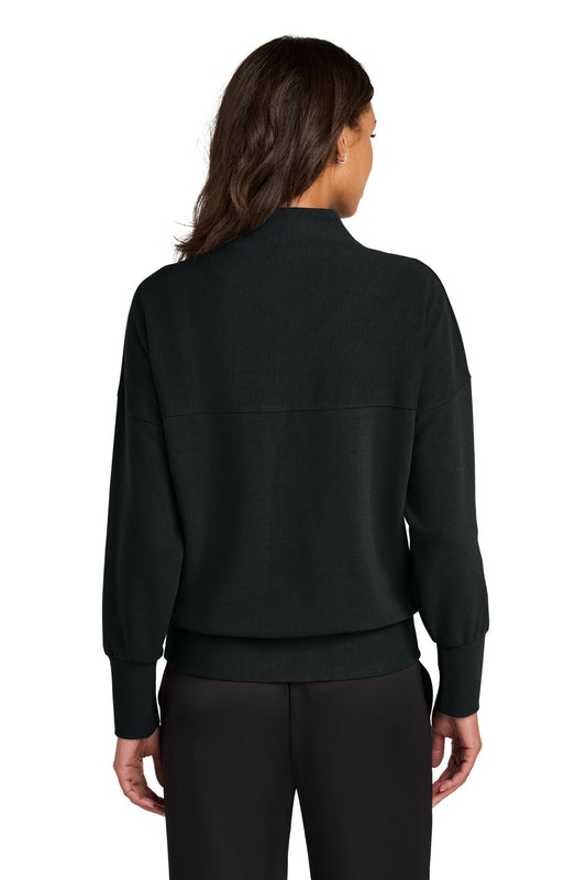 Mercer+Mettle Women's Linear Texture 1/4-Zip MM3041