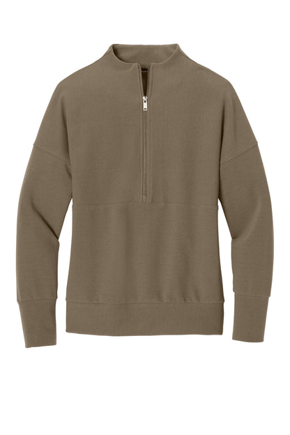 Mercer+Mettle Women's Linear Texture 1/4-Zip MM3041