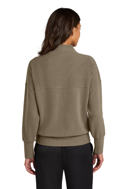 Mercer+Mettle Women's Linear Texture 1/4-Zip MM3041