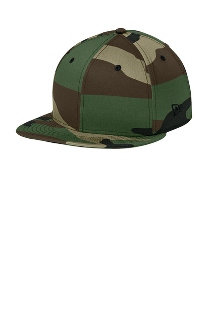 New Era - Flat Bill Snapback Cap. NE400