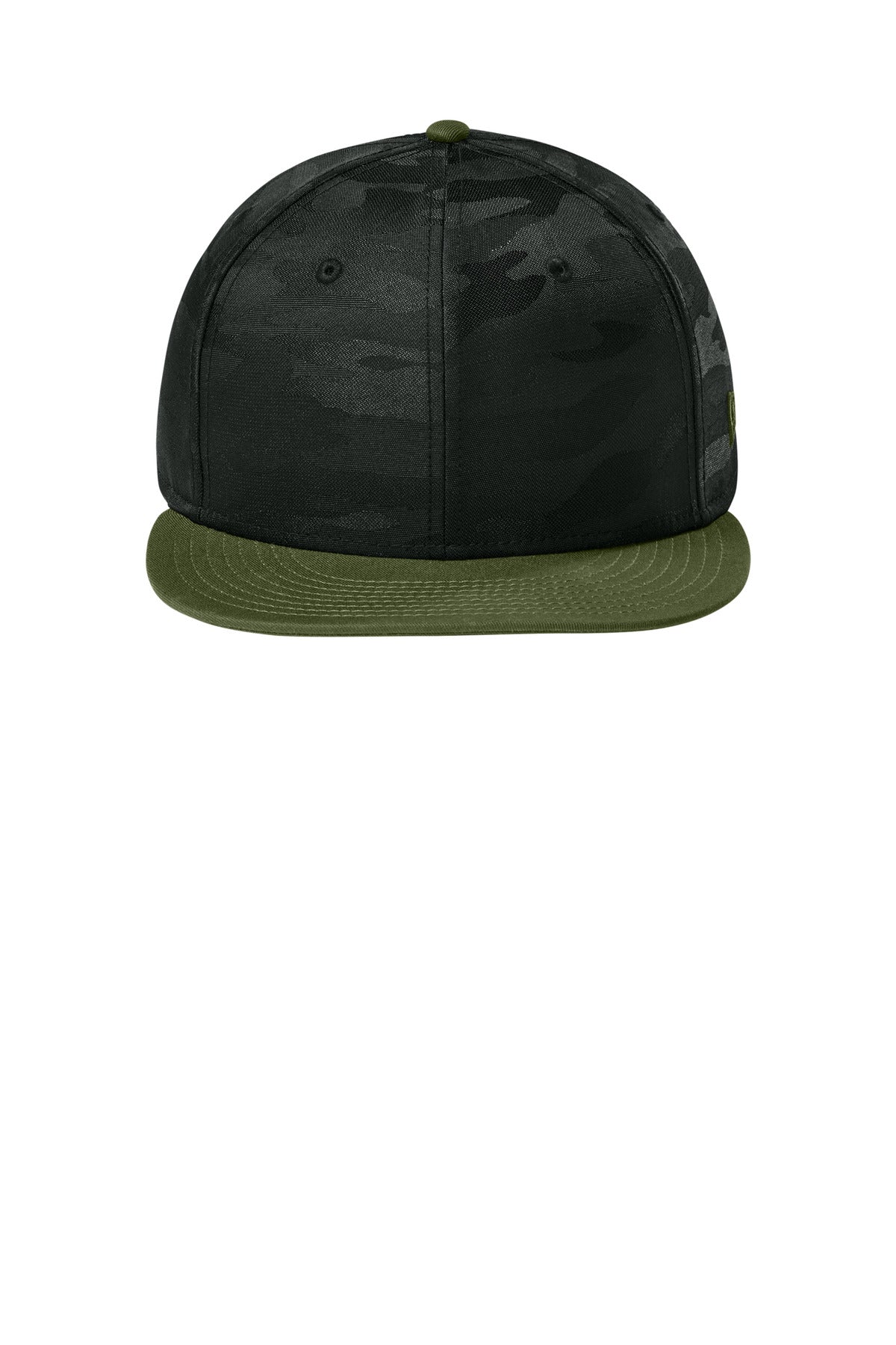 New Era  Camo Flat Bill Snapback Cap NE407