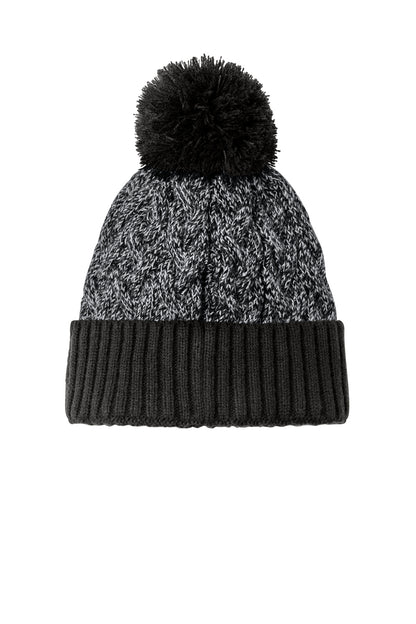 New Era Marled Knit Pom Beanie NE910