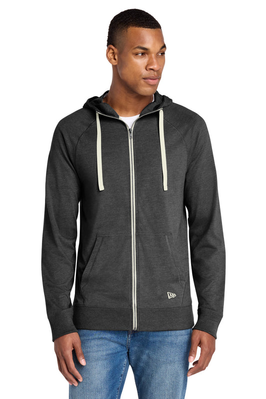 New Era  Sueded Cotton Blend Full-Zip Hoodie. NEA122