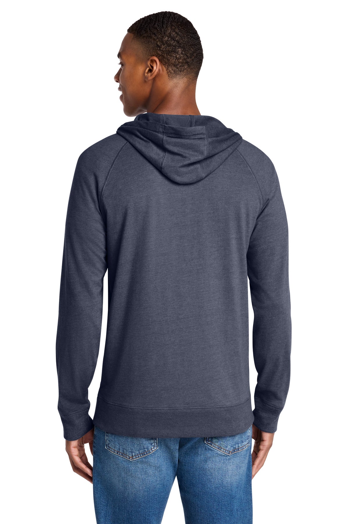 New Era  Sueded Cotton Blend Full-Zip Hoodie. NEA122