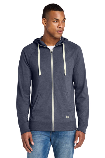New Era  Sueded Cotton Blend Full-Zip Hoodie. NEA122