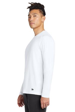 New Era  Series Performance Long Sleeve Crew Tee. NEA201