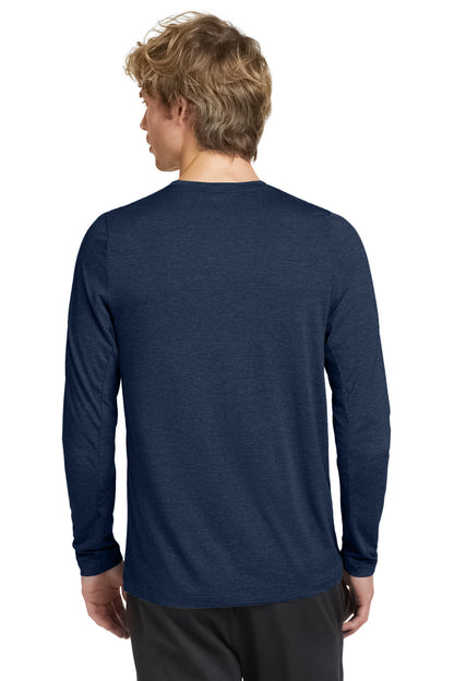 New Era  Series Performance Long Sleeve Crew Tee. NEA201