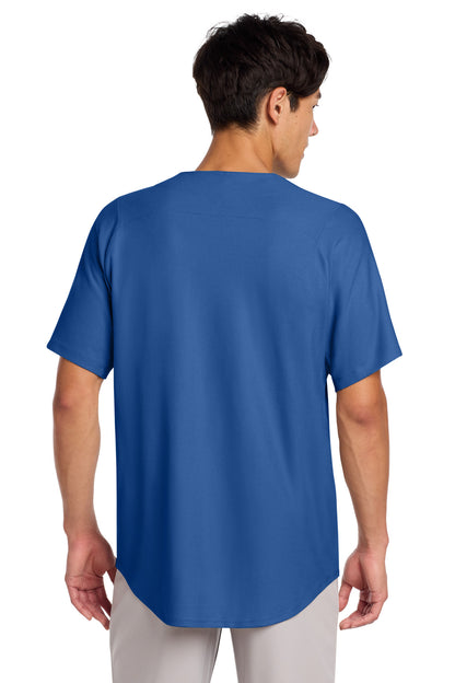 New Era  Diamond Era Full-Button Jersey. NEA220