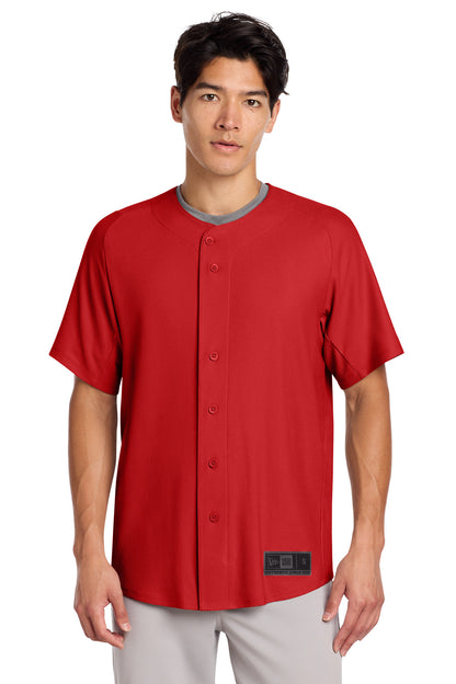 New Era  Diamond Era Full-Button Jersey. NEA220