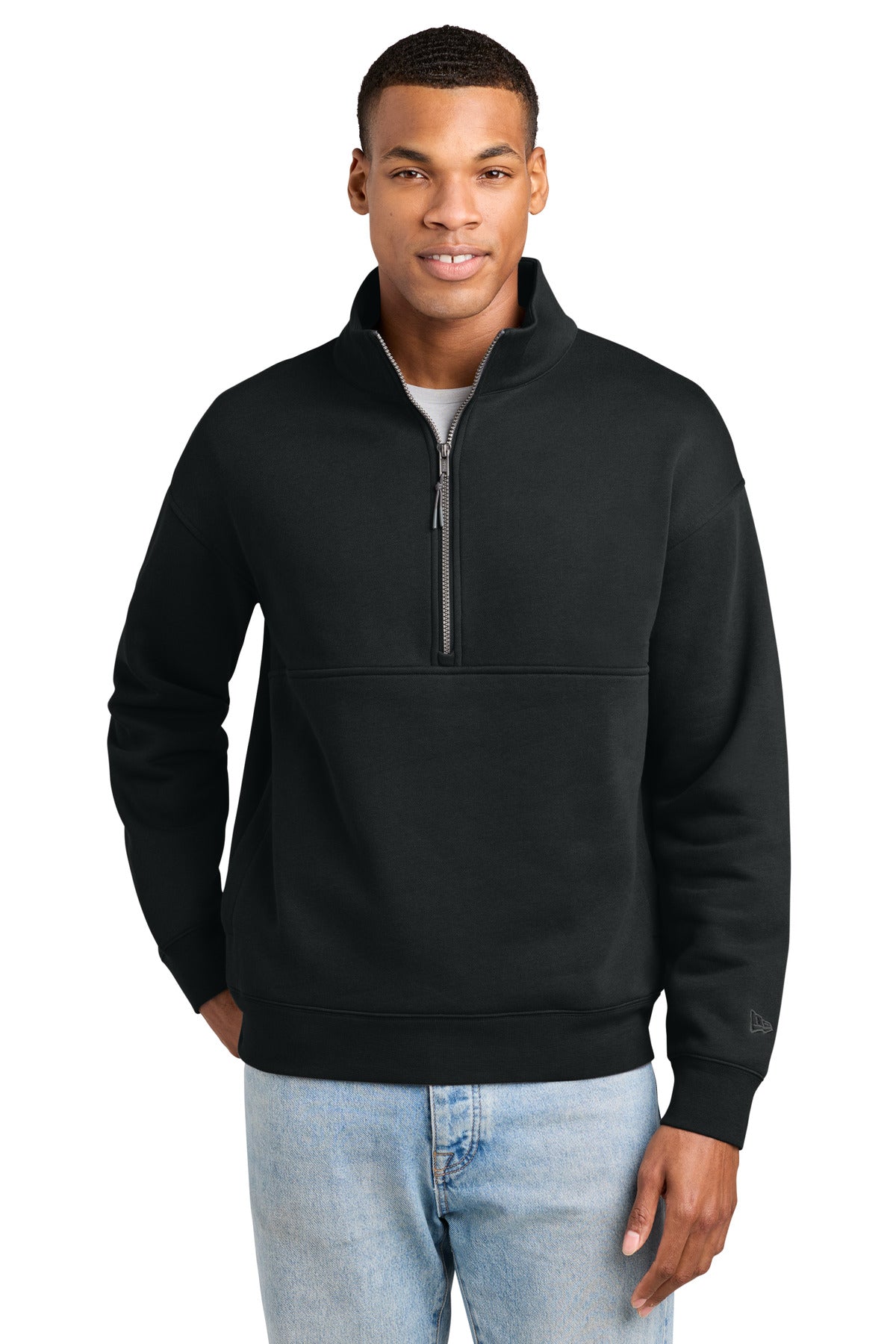 New Era Heritage Fleece 1/2-Zip NEA528