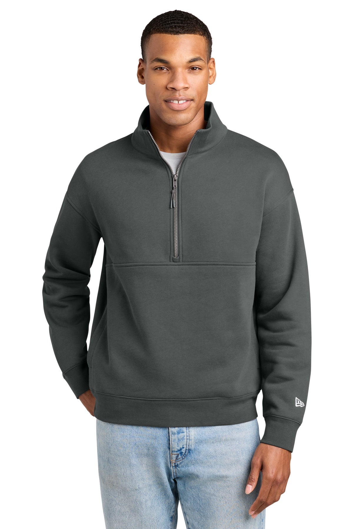 New Era Heritage Fleece 1/2-Zip NEA528