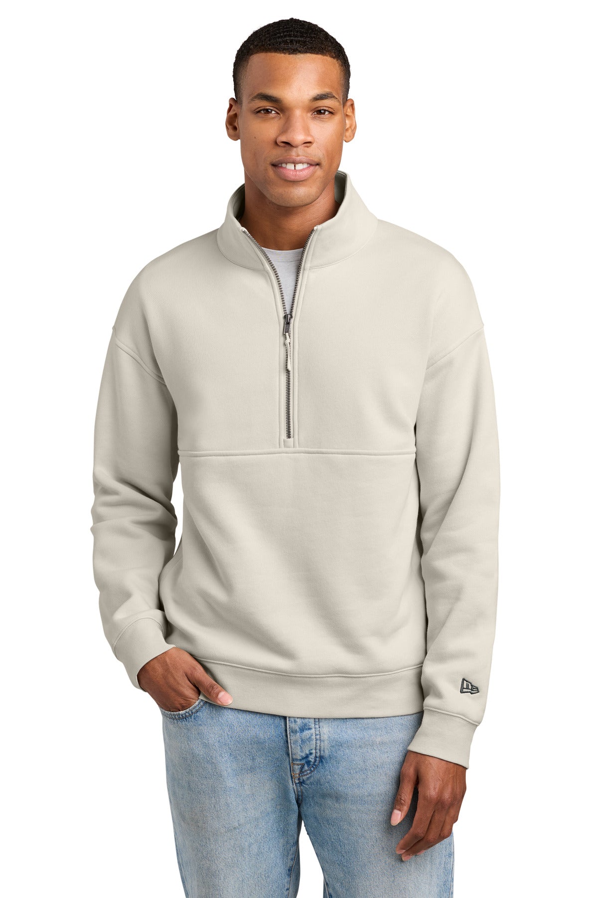 New Era Heritage Fleece 1/2-Zip NEA528