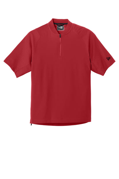 New Era  Cage Short Sleeve 1/4-Zip Jacket. NEA600