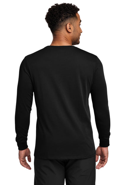 Nike Dri-FIT Cotton/Poly Long Sleeve Tee. NKBQ5230