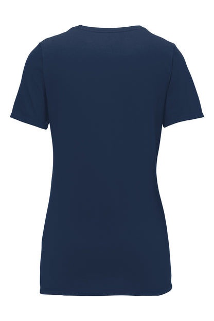 Nike Women's Dri-FIT Cotton/Poly Scoop Neck Tee. NKBQ5234