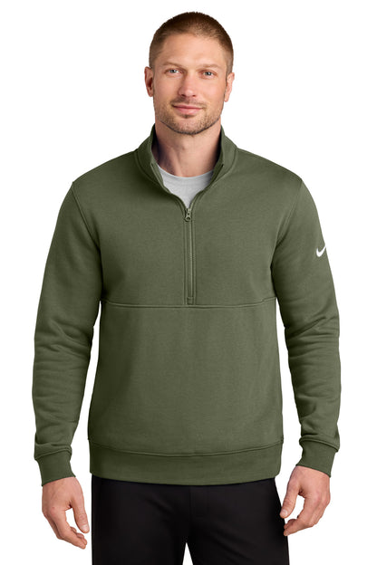 Nike Club Fleece Sleeve Swoosh 1/2-Zip NKDX6718