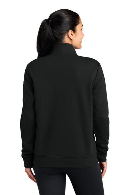Nike Women's Club Fleece Sleeve Swoosh 1/2-Zip NKDX6720