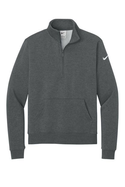 Nike Women's Club Fleece Sleeve Swoosh 1/2-Zip NKDX6720