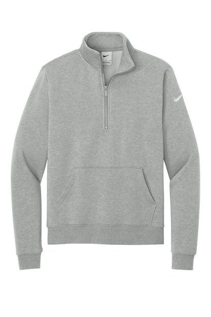 Nike Women's Club Fleece Sleeve Swoosh 1/2-Zip NKDX6720
